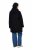 Ulla Popken 829347 Duffle coat Preto - Casacos - Casacos de Mulher em Tamanhos Grandes
