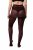Ulla Popken 829359 Collants 40 den Bordô - Collants & meias - 