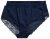 Ulla Popken 830094 Cuecas com renda pack de 2 Azul-marinho - Cuecas - 