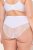 Ulla Popken 830094 Cuecas com renda pack de 2 Branco - Cuecas - 