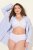 Ulla Popken 830094 Cuecas com renda pack de 2 Branco - Cuecas - 