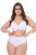 Ulla Popken 830094 Cuecas com renda pack de 2 Branco - Cuecas - 