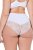 Ulla Popken 830094 Cuecas com renda pack de 2 Branco - Cuecas - 