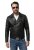 JP1880 830586 Casaco biker em napa de cordeiro Preto - Casacos - Casacos Homem Tamanhos Grandes