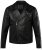 JP1880 830586 Casaco biker em napa de cordeiro Preto - Casacos - Casacos Homem Tamanhos Grandes