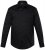 Men+ 753 Camisa de vestir manga comprida com colarinho clássico Preto - Camisas - Camisas Homem Tamanhos Grandes