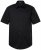 Men+ 756 Camisa de vestir manga curta com colarinho clássico Preto - Camisas - Camisas Homem Tamanhos Grandes