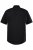 Men+ 756 Camisa de vestir manga curta com colarinho clássico Preto - Camisas - Camisas Homem Tamanhos Grandes