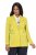 Ulla Popken 830767 Blazer efeito amarrotado Verde claro - Blazers e Coletes - Blazers em Tamanhos Grandes