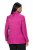 Ulla Popken 830767 Blazer efeito amarrotado Magenta - Blazers e Coletes - Blazers em Tamanhos Grandes