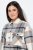 Ulla Popken 831641 Sobrecamisa aos quadrados em mistura de lã Antracite - Jaquetas - Casacos plus size para mulher