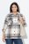 Ulla Popken 831641 Sobrecamisa aos quadrados em mistura de lã Antracite - Jaquetas - Casacos plus size para mulher