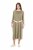 Ulla Popken 831963 Vestido de manga comprida Cinzento - Vestidos maxi - Vestidos maxi plus size para mulher