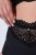 Ulla Popken 832874 Cuecas de cintura alta com renda pack de 3 Castanho - Cuecas - 