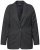 Ulla Popken 832935 Blazer espinha de peixe com brilho metalizado Cinzento - Blazers e Coletes - Blazers em Tamanhos Grandes