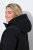 Ulla Popken 833341 Casaco técnico Preto - Jaquetas - Casacos plus size para mulher