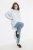 Ulla Popken 833718 Leggings de meia com renda Petróleo - Collants & meias - 
