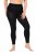 Ulla Popken 833806 Leggings de meia 200 den Preto - Collants & meias - 