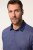 JP1880 Jay-Pi QuickDry Small Print Golf Polo Shirt Navy Blue - Pólos - Pólos Tamanhos Grandes Homem