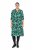 Ulla Popken 834191 Vestido camiseiro estampado Preto - Vestidos camiseiros - 