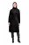 Ulla Popken 834234 Vestido de veludo com gola alta Preto - Vestidos de noite - Vestidos de festa em tamanhos grandes