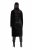 Ulla Popken 834234 Vestido de veludo com gola alta Preto - Vestidos de noite - Vestidos de festa em tamanhos grandes