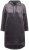 Ulla Popken 834550 Vestido de manga comprida com capuz Antracite - Vestidos de moletom - 