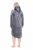 Ulla Popken 834550 Vestido de manga comprida com capuz Antracite - Vestidos de moletom - 