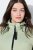 Ulla Popken 835132 Casaco técnico HYPRAR em linha A com capuz amovível Verde-salva claro - Jaquetas - Casacos plus size para mulher