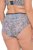Ulla Popken 835633 Cuecas com padrão animal Antracite - Cuecas - 