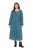 Ulla Popken 835713 Vestido floral Azul-marinho - Vestidos maxi - Vestidos maxi plus size para mulher