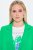 Ulla Popken 836165 Blazer comprido com manga 3/4 Verde - Blazers e Coletes - Blazers em Tamanhos Grandes