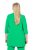 Ulla Popken 836165 Blazer comprido com manga 3/4 Verde - Blazers e Coletes - Blazers em Tamanhos Grandes