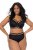 Ulla Popken 836172 Boxers Preto - Cuecas - 