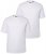 Men+ 285 T-shirt gola redonda Branco pack de 2 - T-shirts - T-shirts Homem Tamanhos Grandes