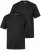 Men+ 299 T-shirt decote em V Preto pack de 2 - T-shirts - T-shirts Homem Tamanhos Grandes