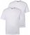 Men+ 311 T-shirt bellyfit Branco pack de 2 - T-shirts - T-shirts Homem Tamanhos Grandes