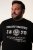 Men+ 424 T-shirt Trout Trophy Preto - T-shirts - T-shirts Homem Tamanhos Grandes