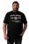 Men+ 424 T-shirt Trout Trophy Preto - T-shirts - T-shirts Homem Tamanhos Grandes