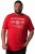 Men+ 424 T-shirt Trout Trophy Vermelho malagueta - T-shirts - T-shirts Homem Tamanhos Grandes