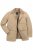 JP1880 836628 Casaco acolchoado estilo western Bege escuro - Casacos - Casacos Homem Tamanhos Grandes
