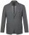 JP1880 Rimini Flexnamic Blazer em jersey às riscas Cinzento escuro - Fatos - Fatos de Homem Tamanhos Grandes