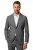 JP1880 Rimini Flexnamic Blazer em jersey às riscas Cinzento escuro - Fatos - Fatos de Homem Tamanhos Grandes