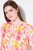 Ulla Popken 836739 Vestido de mistura de linho floral Branco - Vestidos de verão - Vestidos de verão plus size