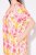 Ulla Popken 836739 Vestido de mistura de linho floral Branco - Vestidos de verão - Vestidos de verão plus size