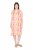 Ulla Popken 836739 Vestido de mistura de linho floral Branco - Vestidos de verão - Vestidos de verão plus size