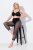 Ulla Popken 836800 Leggings de meia Preto - Collants & meias - 