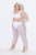 Ulla Popken 836800 Leggings de meia às bolinhas Branco - Collants & meias - 