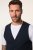JP1880 New York Flexnamic Colete em jersey Azul-marinho - Fatos - Fatos de Homem Tamanhos Grandes