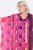 Ulla Popken 836864 Vestido Rosa - Cafetãs - 